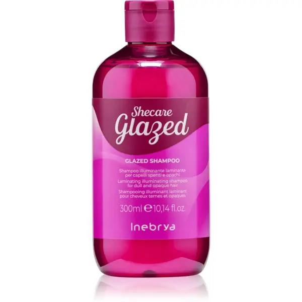 Inebrya Inebrya Shecare Glazed Shampoo osvetljevalni šampon za sijaj in mehkobo las 300 ml