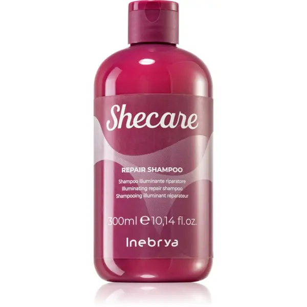 Inebrya Inebrya Shecare Repair Shampoo osvetljevalni šampon za poškodovane lase 300 ml