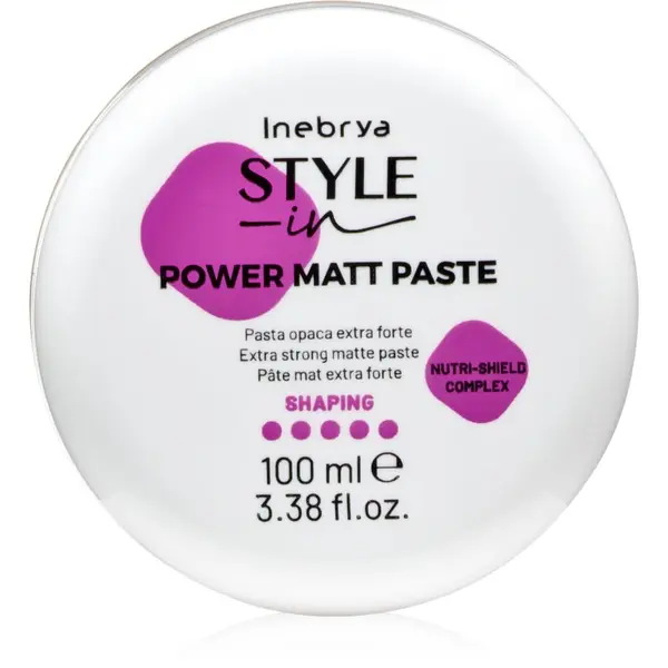 Inebrya Inebrya Style-In Power Matt Paste mat stiling pasta za lase 100 ml