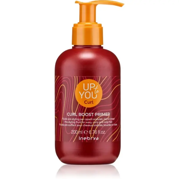Inebrya Inebrya Up To You Curl Boost Primer stiling krema za valovite in kodraste lase 200 ml