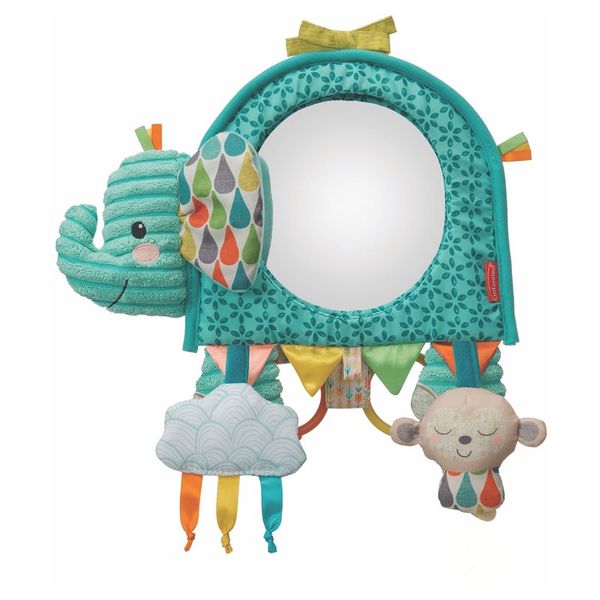 Infantino Infantino Hanging Toy Activies and Mirror kontrastno viseče ogledalo 1 kos
