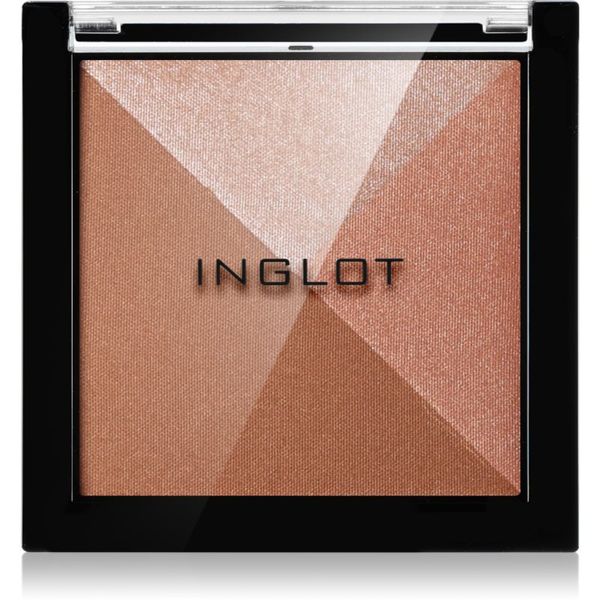 Inglot Inglot Multicolour System Highlighting & Bronzing Powder posvetlitvena in bronz paleta odtenek 11 8,8 g