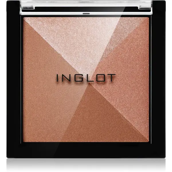 Inglot Inglot Multicolour System Highlighting & Bronzing Powder posvetlitvena in bronz paleta odtenek 11 8,8 g