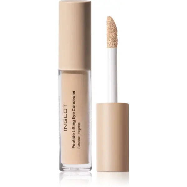 Inglot Inglot Peptide Lifting Eye Concealer tekoči korektor odtenek 202 Light Cream 4.6 ml