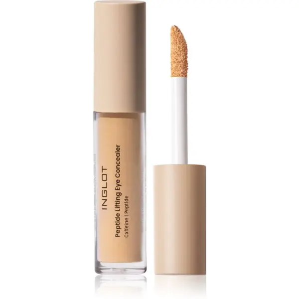 Inglot Inglot Peptide Lifting Eye Concealer tekoči korektor odtenek 208 Melon Beige 4.6 ml