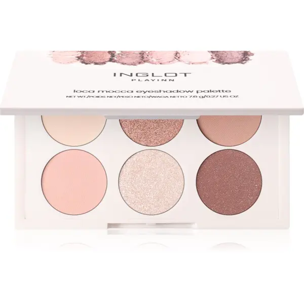 Inglot Inglot PlayInn Eyeshadow Palette paleta senčil za oči odtenek LOCA MOCCA 7.6 g