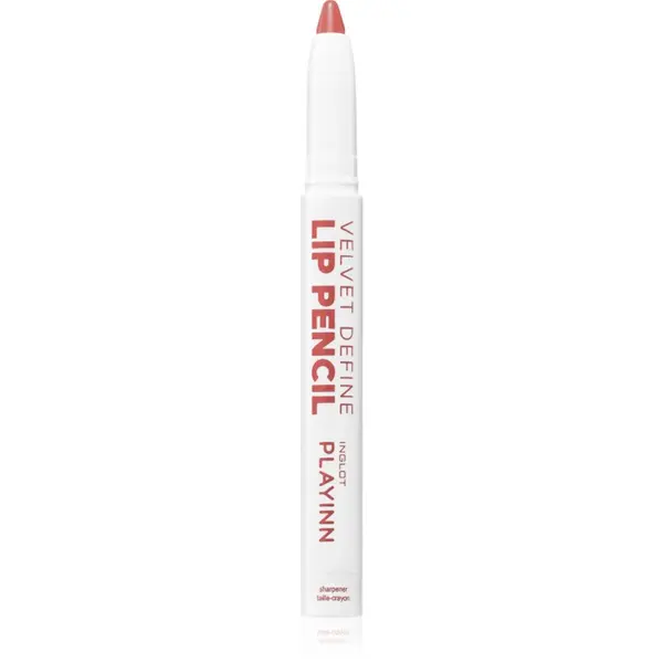 Inglot Inglot PlayInn Velvet Define Lip Pencil intenzivni svinčnik za ustnice odtenek BLUSHING ESPRESSO 64 1.6 g