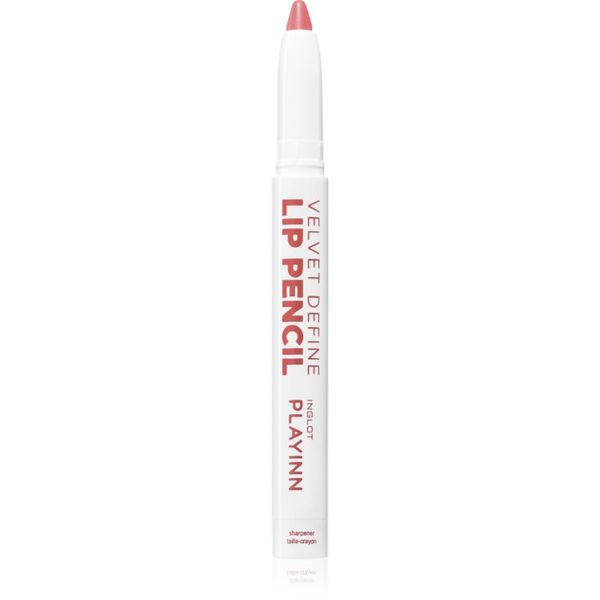 Inglot Inglot PlayInn Velvet Define Lip Pencil intenzivni svinčnik za ustnice odtenek MELLOWED MAGENTA 65 1,6 g