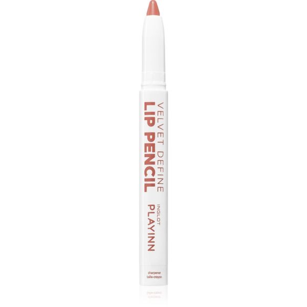 Inglot Inglot PlayInn Velvet Define Lip Pencil intenzivni svinčnik za ustnice odtenek ROSE CHOCOLATE 63 1,6 g