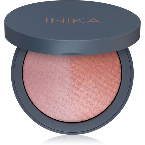 Inika Organic INIKA Organic Blush Duo duo rdečilo odtenek Burnt Peach 6,5 g