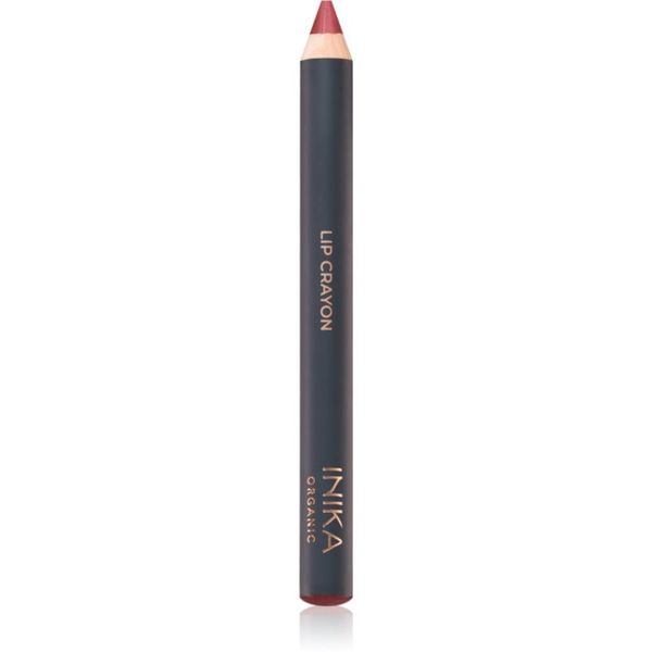 Inika Organic INIKA Organic Lipstick Crayon kremasti svinčnik za ustnice odtenek Rose Petal 3 g