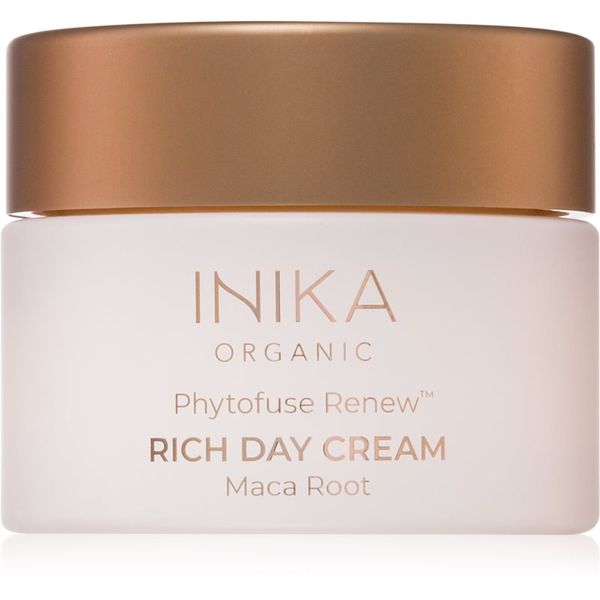 Inika Organic INIKA Organic Phytofuse Renew Rich Day Cream bogata dnevna krema 50 ml