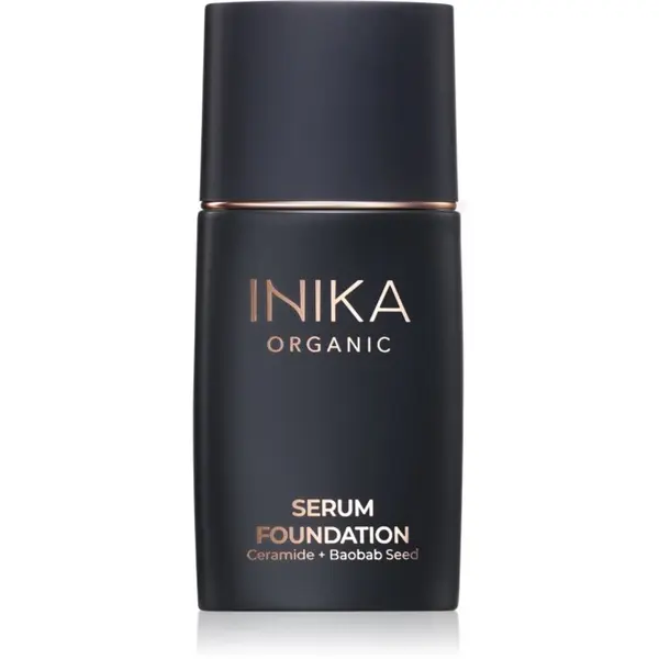 Inika Organic INIKA Organic Serum Foundation negovalni tekoči puder za lep obraz odtenek Purpose 25 ml