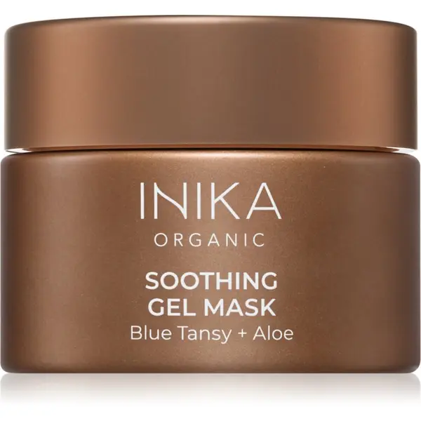 Inika Organic INIKA Organic Soothing Gel Mask pomirjajoča gelasta maska za regeneracijo obraza 50 ml