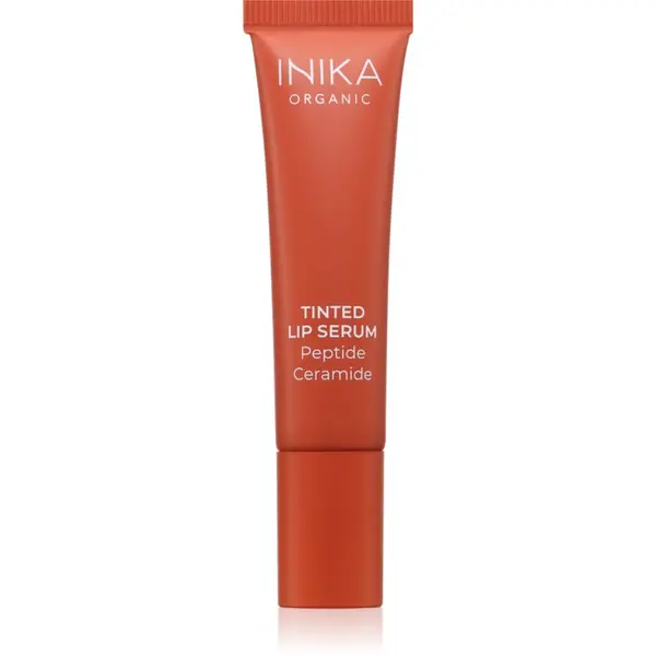 Inika Organic INIKA Organic Tinted Lip Serum Peptide + Ceramide tonirani serum za ustnice odtenek Rosewood 10 ml