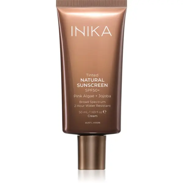 Inika Organic INIKA Organic Tinted Natural Sunscreen tonirana krema za sončenje SPF 50+ 50 ml