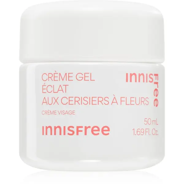 innisfree innisfree Cherry Blossom Glow Jelly Cream globinsko vlažilna krema za osvetlitev kože 50 ml