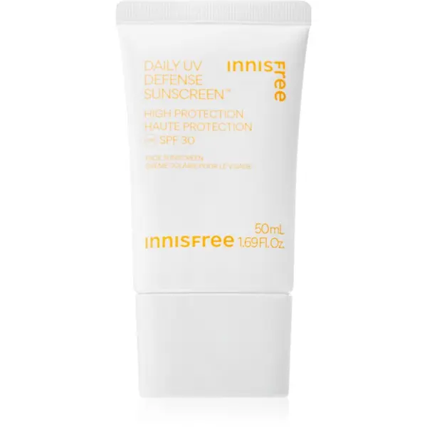 innisfree innisfree Daily UV Defense Sunscreen vlažilni zaščitni fluid SPF 30 50 ml