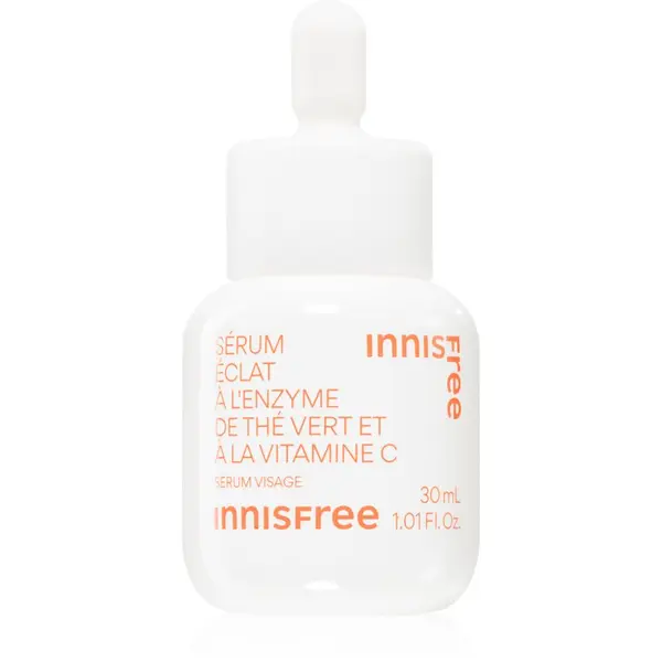 innisfree innisfree Green Tea Enzyme Vitamin C Brightening Serum posvetlitveni serum z vitaminom C za poenotenje tona kože 30 ml