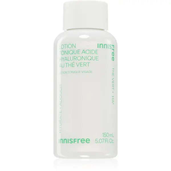innisfree innisfree Green Tea Hyaluronic Toner vlažilni tonik za obraz za krepitev kožne pregrade 150 ml