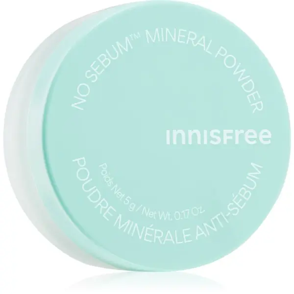 innisfree innisfree No Sebum Mineral Powder transparentni puder v prahu z mat učinkom 5 g
