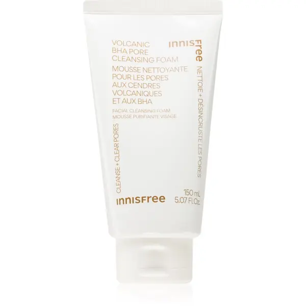 innisfree innisfree Volcanic BHA Pore Cleansing Foam nežna čistilna pena za glajenje kože in zmanjšanje por 150 ml