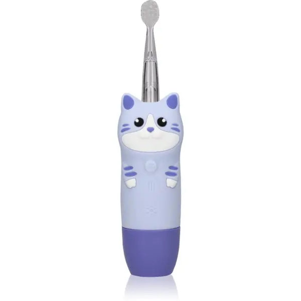 innoGIO innoGIO GIOcat sonična zobna ščetka za otroke Violet 1 kos
