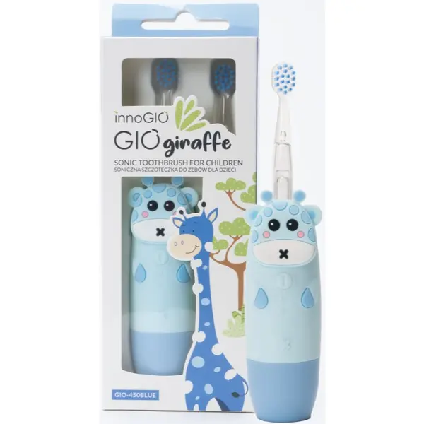 innoGIO innoGIO GIOGiraffe Sonic Toothbrush sonična zobna ščetka za otroke Blue 1 kos