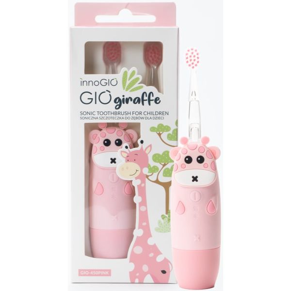 innoGIO innoGIO GIOGiraffe Sonic Toothbrush sonična zobna ščetka za otroke Pink 1 kos