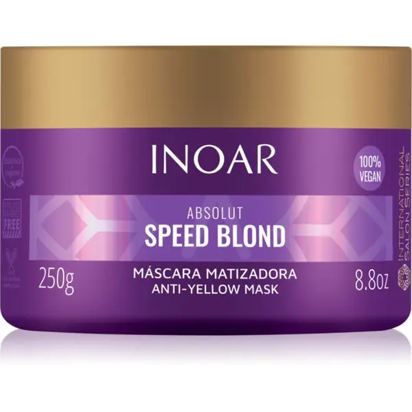 INOAR INOAR Absolut Speed Blond hranilna maska za blond lase 250 g