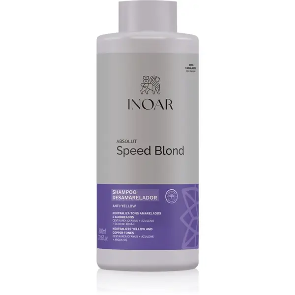 INOAR INOAR Absolut Speed Blond šampon za blond lase 800 ml