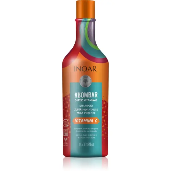 INOAR INOAR #Bombar Super Line Super Vitaminas šampon z vitaminom C 1000 ml