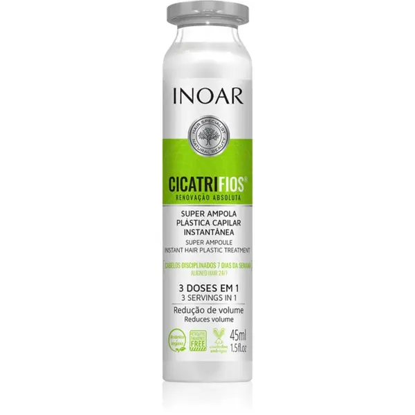 INOAR INOAR CicatriFios ampule za poškodovane lase 45 ml