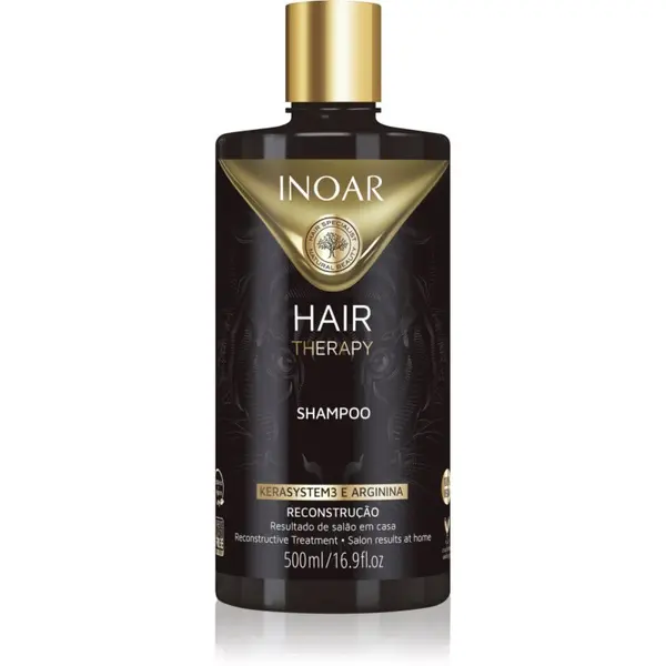 INOAR INOAR Hair Therapy krepilni šampon za poškodovane lase 500 ml