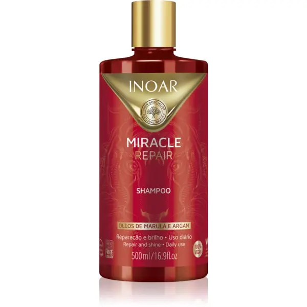 INOAR INOAR Miracle Repair regeneracijski šampon za šibke in poškodovane lase 500 ml