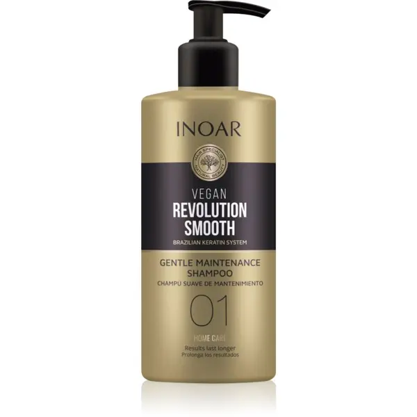 INOAR INOAR Vegan Revolution Smooth gladilni šampon z suhe lase 350 ml