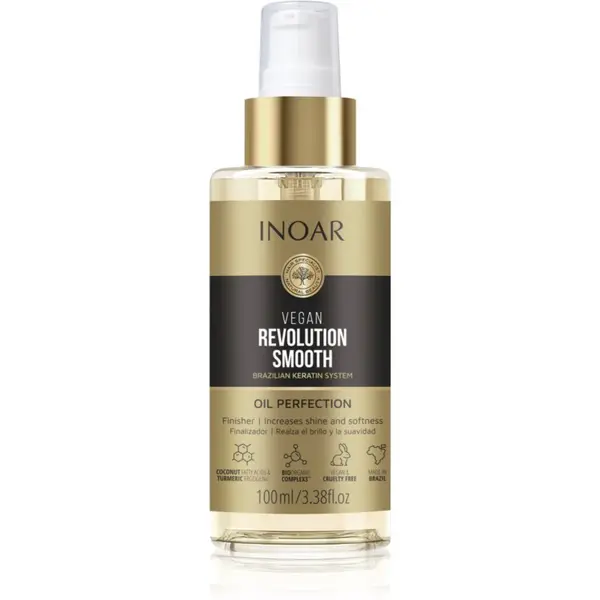 INOAR INOAR Vegan Revolution Smooth gladilno olje za lase 100 ml