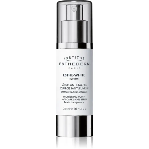 Institut Esthederm Institut Esthederm Esthe White Brightening Youth Anti-Dark Spots Serum serum za beljenje proti pigmentnim madežem 30 ml
