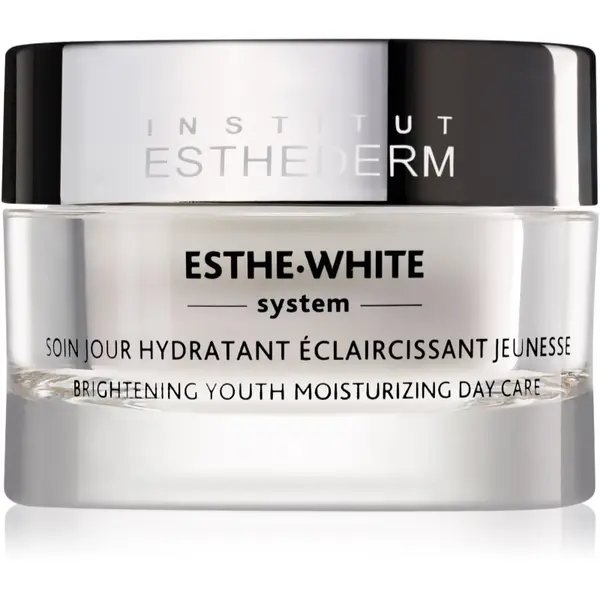 Institut Esthederm Institut Esthederm Esthe White Brightening Youth Moisturizing Day Care belilna krema s pomlajevalnim učinkom 50 ml