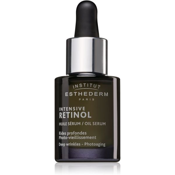 Institut Esthederm Institut Esthederm Intensive Retinol Oil Serum koncentriran serum proti znakom staranja kože 15 ml