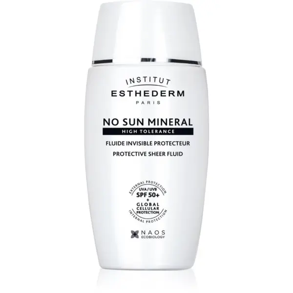 Institut Esthederm Institut Esthederm No Sun Mineral Fluid zaščitni fluid za občutljivo in netolerantno kožo SPF 50+ 40 ml