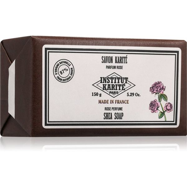 Institut Karité Paris Institut Karité Paris Rose Shea Soap trdo milo z karitejevim maslom 150 g