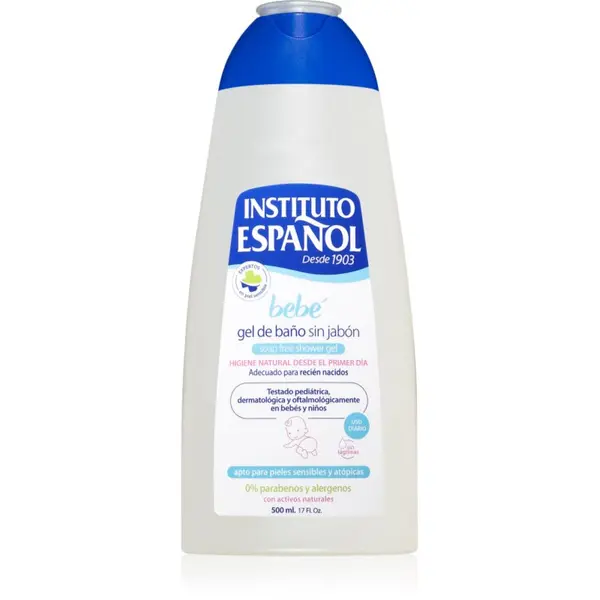 Instituto Español Instituto Español Gel Linea Bebe gel za prhanje za otroke 500 ml