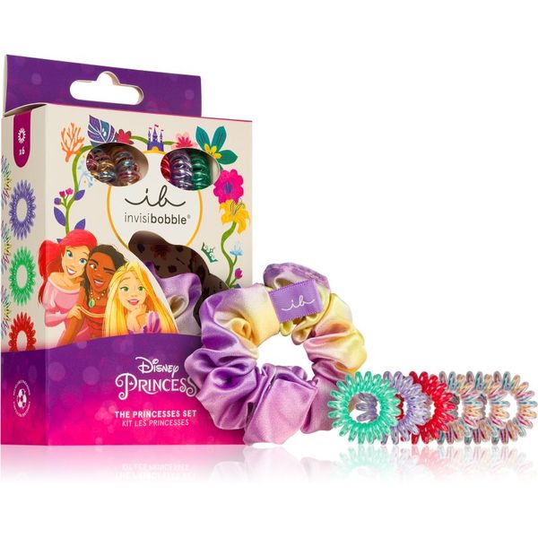 invisibobble invisibobble Disney Princess The Princesses elastike za lase 7 kos