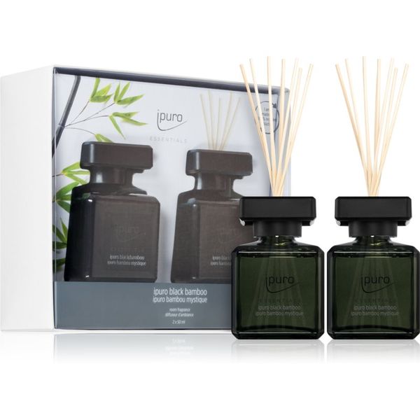 ipuro ipuro Essentials Black Bamboo darilni set 2x50 ml