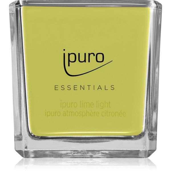 ipuro ipuro Essentials Lime Light dišeča sveča 125 g