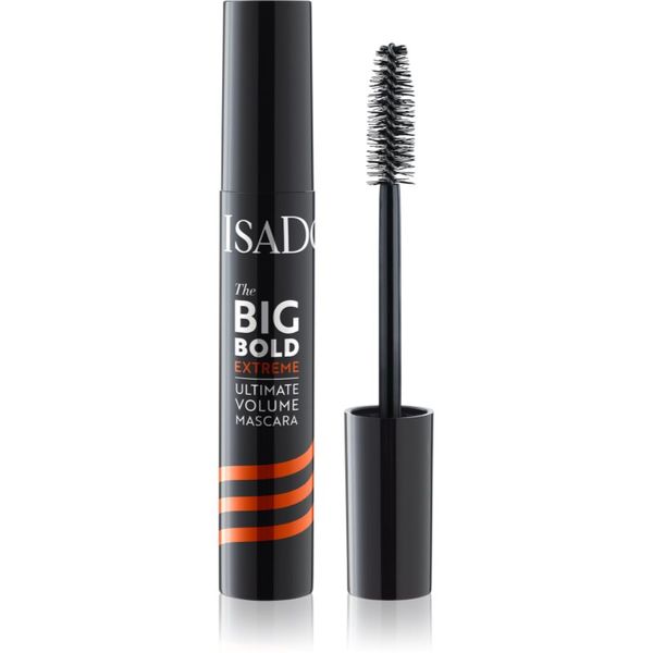 IsaDora IsaDora Big Bold Extreme Ultimate Volume Mascara maskara za ekstremni volumen in intenzivno črno barvo odtenek 15 Extreme Black 14 ml