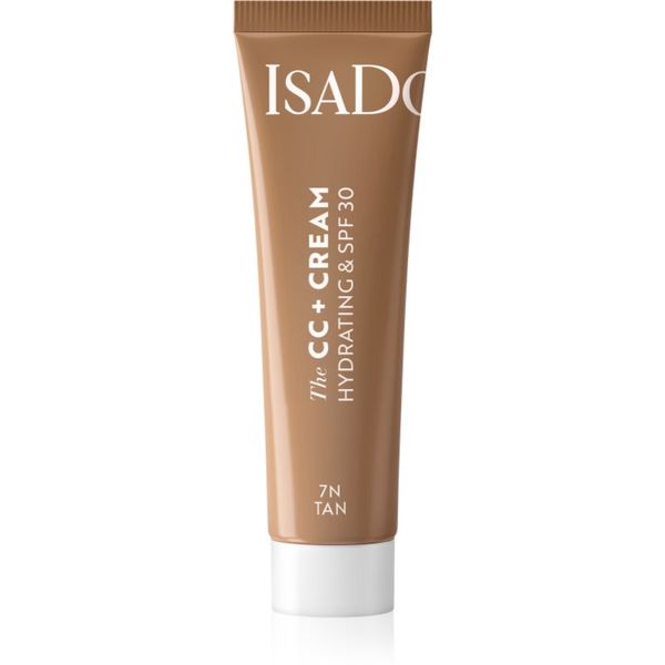 IsaDora IsaDora CC + Cream vlažilna CC krema SPF 30 odtenek 7N Tan 30 ml