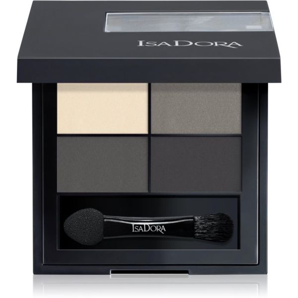 IsaDora IsaDora Eye Shadow Quartet paleta senčil za oči odtenek 03 Smoky Eyes 3,5 g