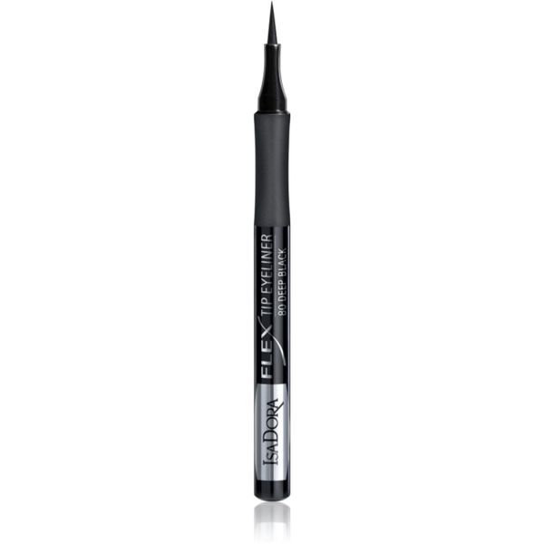 IsaDora IsaDora Flex dolgoobstojen flomaster za oči odtenek 80 Deep Black 1 ml